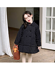 [예약발송] 더블버튼 카라 패딩 코트 R15793