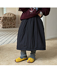 [예약발송] 리버서블 체크 퀼팅 스커트 R15956