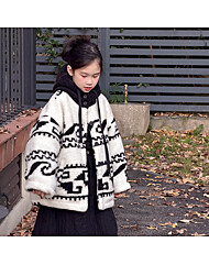 [예약발송] 배색 후드 뽀글이 점퍼 R16025