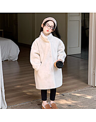 [예약발송] 클래식 롱 퍼 코트 R16103