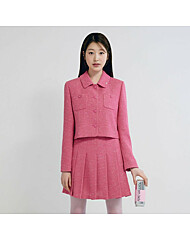 KENNETH LADY  포트렛 원칼라 자켓(장다아 착용) EWJKOC4500 