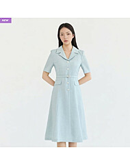 [케네스레이디]조닝 벨티드 원피스 EVOPPF9800