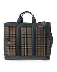 (버버리) 8065820 ML ORMOND NHC A7026 남성 빈티지 체크 토트백