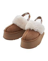 (어그) 1113474 CHESTNUT FW24 여성 펀케트 플랫폼 샌들