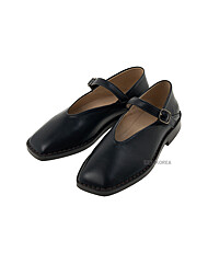[르메르] FO0015 LL0023 BK999 SS25 여성 발레리나 플랫슈즈
