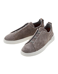 (제냐) LHSOY S4667Z GME SS25 남성 슬립온 스웨이드 스니커