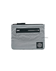 (스톤아일랜드) K2S159500004 S0251 V0061 FW25 남성 로고 패치 지퍼 파우치