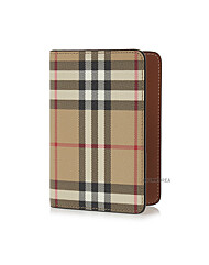 (버버리) 8094441 LS PASSPORT COVER DFC A7026 SS25 여성 체크 여권지갑