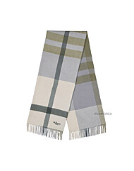 (멀버리) VS4295 889 W563 FW25 여성 라지 체크 울 머플러