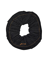 (가니) A6939 006 FW25 여성 블랙 스크런치