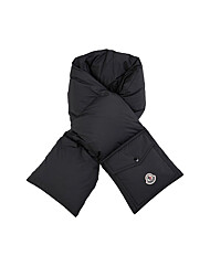 (몽클레어) 3C00006 597YW 999 FW25 공용 로고 패치 패딩 스카프