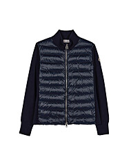 [몽클레어] 9B00023 M1131 742 FW25 여성 패딩 울 집업 가디건