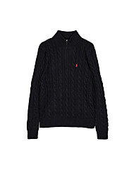 [폴로 랄프로렌] 710810841 006 FW25 남성 케이블 반집업 니트
