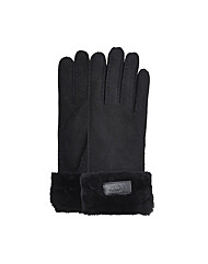 (어그) 17369 BLACK FW25 여성 턴 커프 장갑