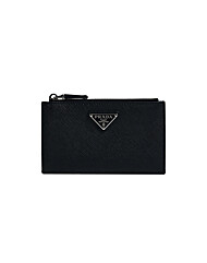 [프라다] 2MC086 QHH F0002 FW25 남성 사피아노 가죽 카드지갑