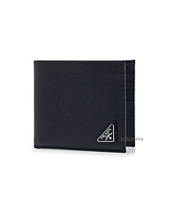 [프라다] 2MO513 QHH F0002 FW25 남성 사피아노 레더 월렛