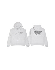 (갤러리 디파트먼트) GPH-50044 LHGY FW25 남성 GD 페인트 로고 후디