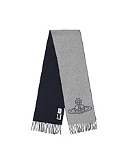 [비비안 웨스트우드] 81030006 W00ZH P407 FW25 공용 ORB 양면 머플러