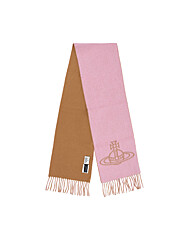 [비비안 웨스트우드] 81030006 W00ZH G402 FW25 공용 ORB 양면 머플러