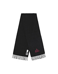 [비비안 웨스트우드] 81030007 W00Q7 N401 FW25 공용 자수 로고 머플러