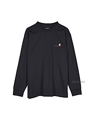 [칼하트WIP] I029955 89XX SS26 남성 아메리칸 스크립트 긴팔