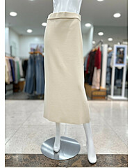 [발렌시아]슬림 롱 스커트 24AGS39