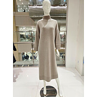 [발렌시아]메리노울 슬릿 롱 니트 원피스 23BMK30