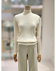 (발렌시아)반넥 꽈배기 니트 24AGK69