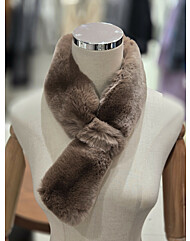 [발렌시아]렉스 리얼 퍼 머플러 24AMG12