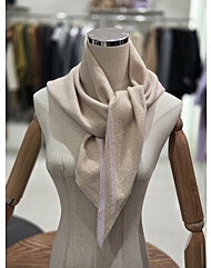 [발렌시아]캐시혼방 투톤 머플러 24AMY16