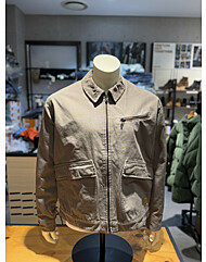 팀버랜드 A5MAE BK0 스트래포드 워시드 퀄팅 캔버스 자켓 브라운