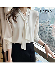KARRA (77까지)클래식타이드블라우스_A3F0375