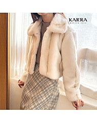 KARRA 밍크터치플랫카라자켓_KB2WJK034A
