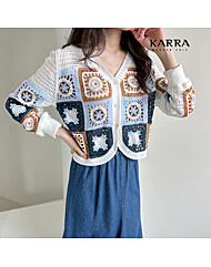 KARRA 에스닉브이넥가디건_KB3SCD033A