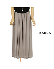 KARRA (77까지)쿨링플리츠밴딩와이드팬츠_KL3MPT021C