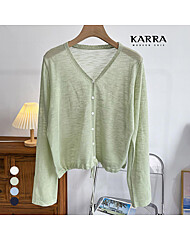 KARRA 바캉스시스루가디건_A4M1037
