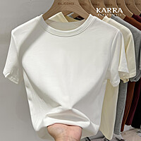 KARRA 엘라스틱심플티셔츠_A4M1228