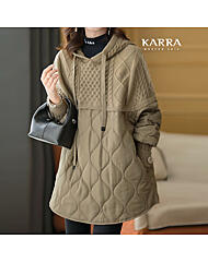 KARRA (77까지)트위스트믹스패딩니트_A4W0040