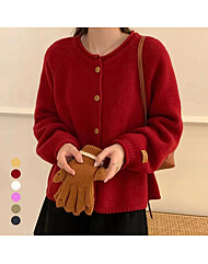 KARRA 롤업버튼레귤러가디건_A5S0007