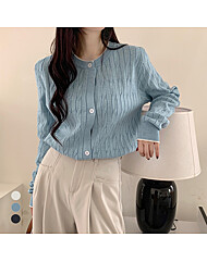 KARRA 배색포인트꽈배기가디건_A5S0523