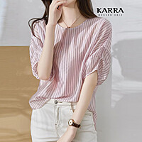 KARRA 씬스트라이프블라우스_A5M0013