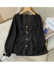 KARRA (77까지)프릴커버블라우스_A5F0202