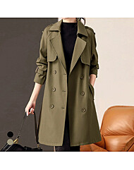 KARRA 모던더블버튼트렌치코트+벨트SET_A5F0272