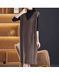 KARRA (77까지)원사이드버튼니트원피스_A5F0281