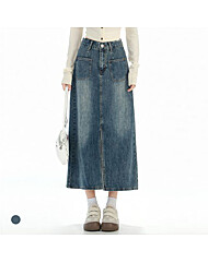 KARRA 투포켓슬릿데님스커트_A5F0445