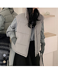 KARRA (77까지)더블배색패딩베스트_A5W0213