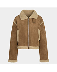 KARRA (77까지)양털하이넥무스탕자켓_A5W0373