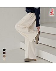 KARRA 도톰웜기모핀턱와이드팬츠_A5W0463