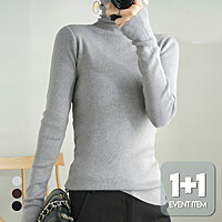 [1+1] KARRA 올데이골지터틀넥니트_A5W0018_SET