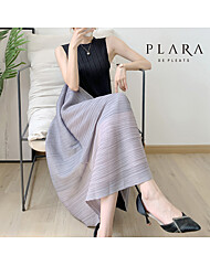 플라라 (77까지)사이드컬러플리츠원피스_PK2MOP068C